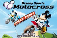 Disney Sports Motocross screenshot 3 for GameBoy Advance